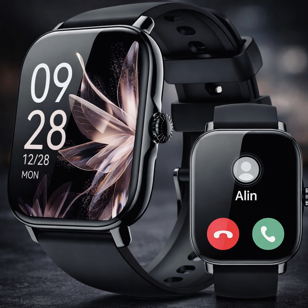 Heart Rate Sleep Test Bluetooth Calling P72 Smart Watch